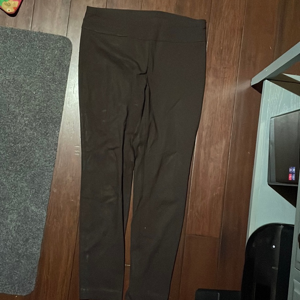 Dark brown large slacks